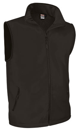 Chaleco Valento Softshell Tundra NEGRO