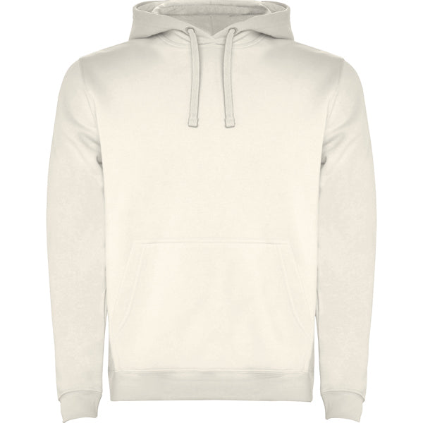 Sudadera ROLY URBAN Blanco vintage 132. CAPUCHA 280G.