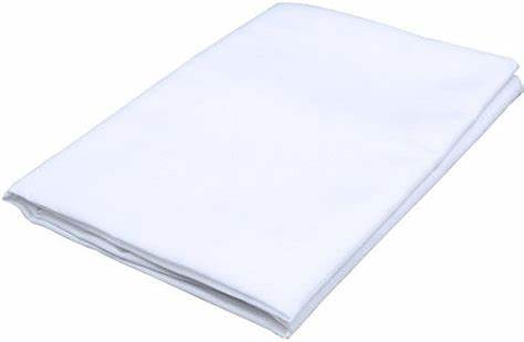 Mantel 150x300cm BLANCO. 100% poliester.