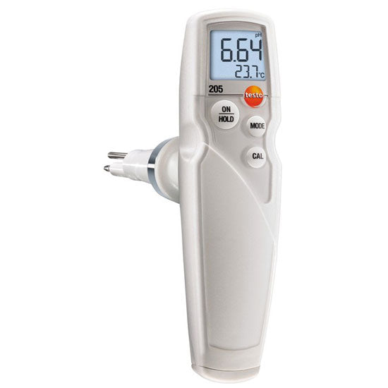 Termómetro TESTO 205 (PH + sonda de penetración). 0563 2051