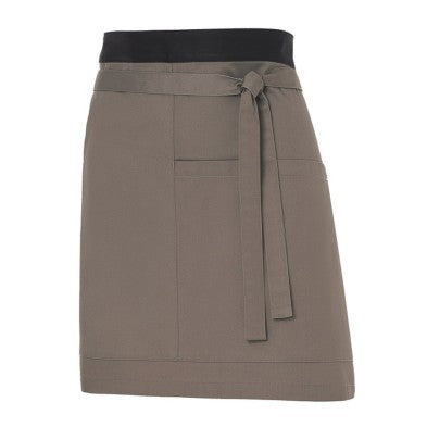 Delantal Monza 6424 VISON Unisex corto cinta polipiel.