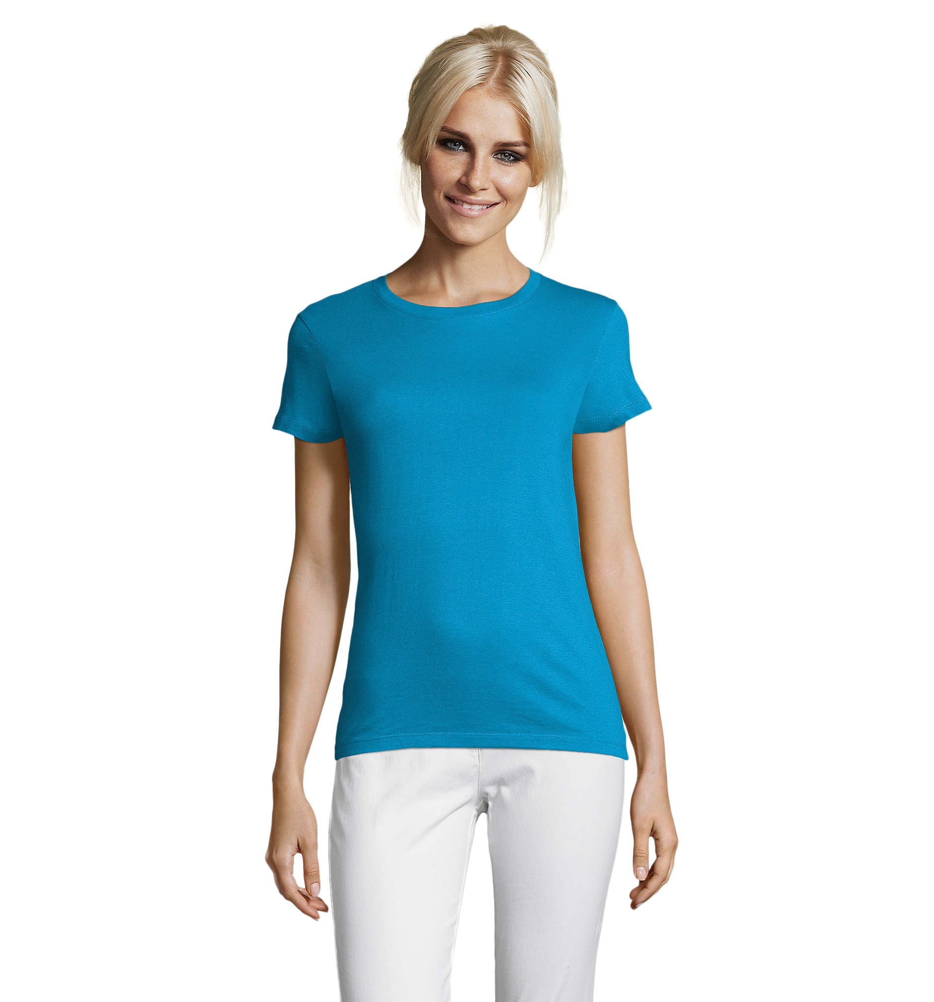 Camiseta Sols REGENT SRA AQUA 321 150g/m²