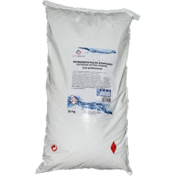 Detergente AYJ en polvo suciedad extra 20KG.