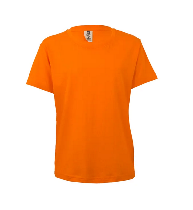 Camiseta VELILLA KIDS MK175CV NARANJA 301. 100%Alg. 155G