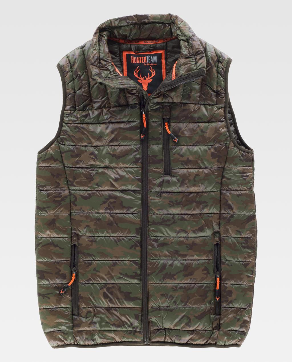 Chaleco HUNTER S8540 WORKSHELL combi Verde Camuflaje.