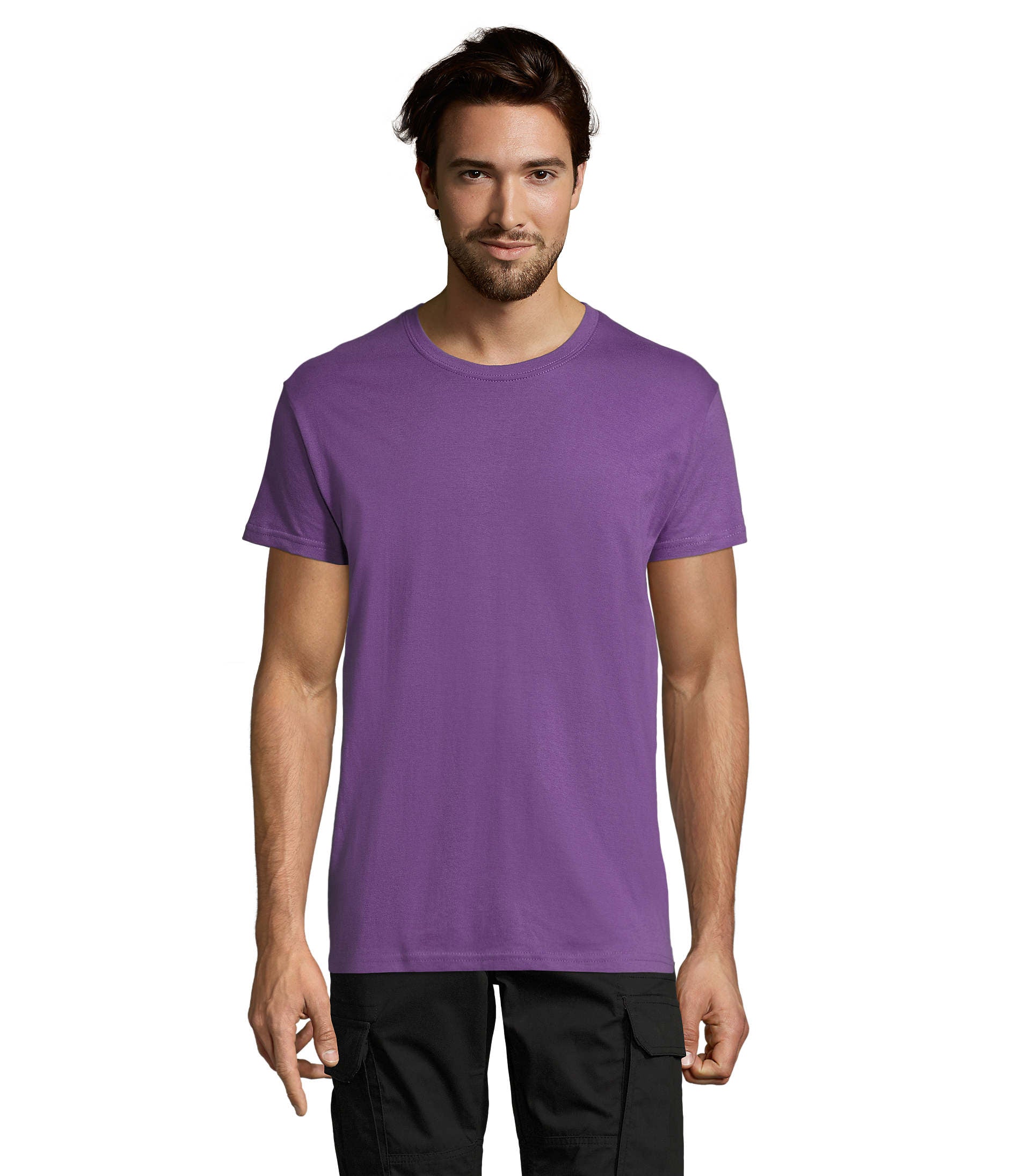 Camiseta Sols REGENT CRO MORADO CLARO 710 150g/m²