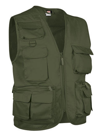 Chaleco Valento Safari VERDE MILITAR