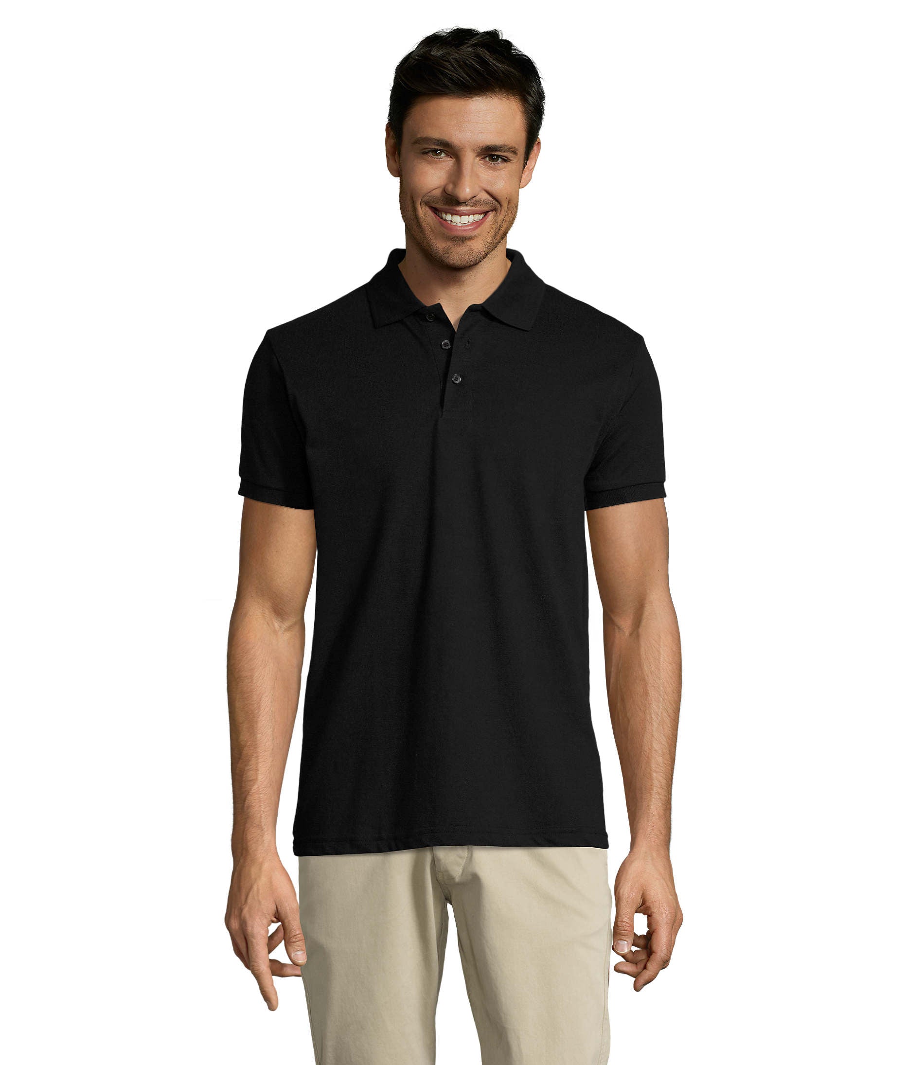 Polo Sols PRIME CRO NEGRO 312 200g/m²