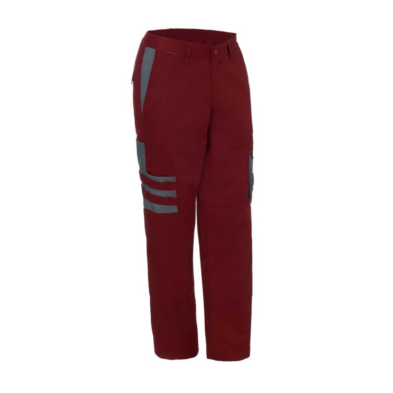 Pantalón MONZA 1148 GRANATE/GRIS 455 Bicolor Multi. Confort Fit 240G
