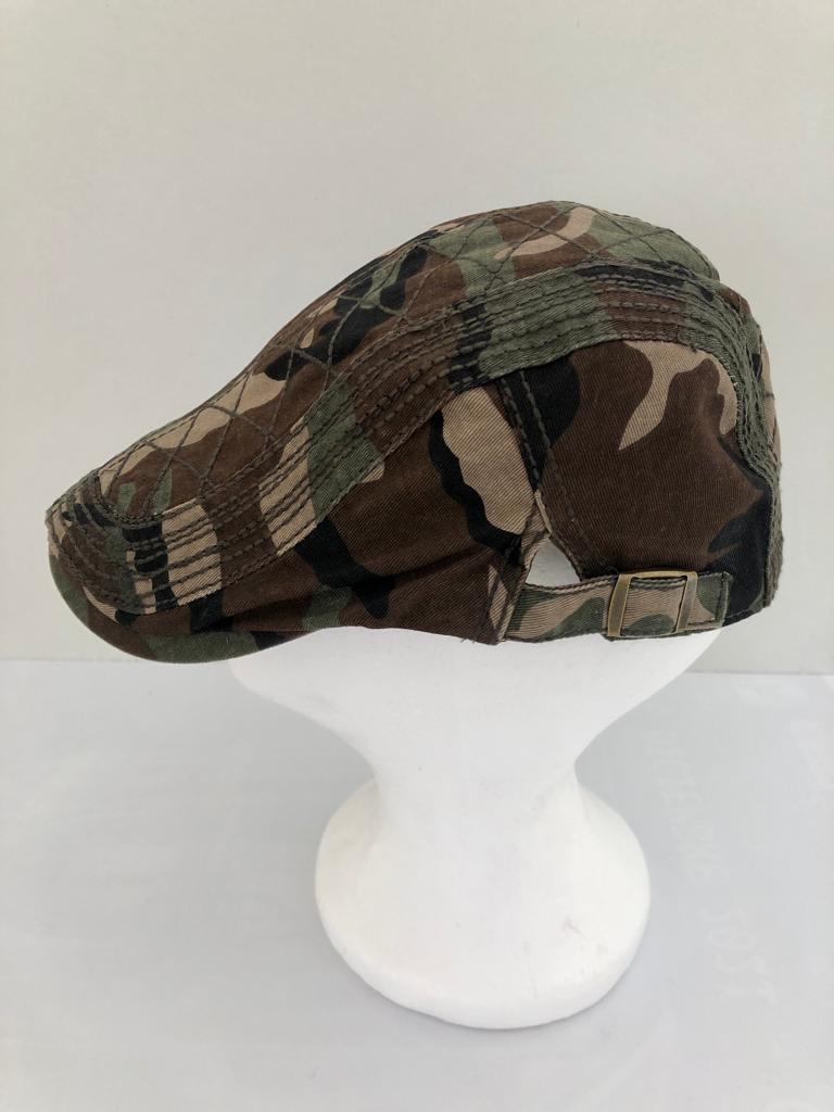 Gorra campera CAMUFLAJE hebilla.