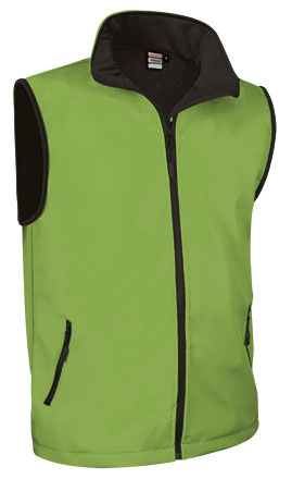 Chaleco Valento Softshell Tundra VERDE MANZANA
