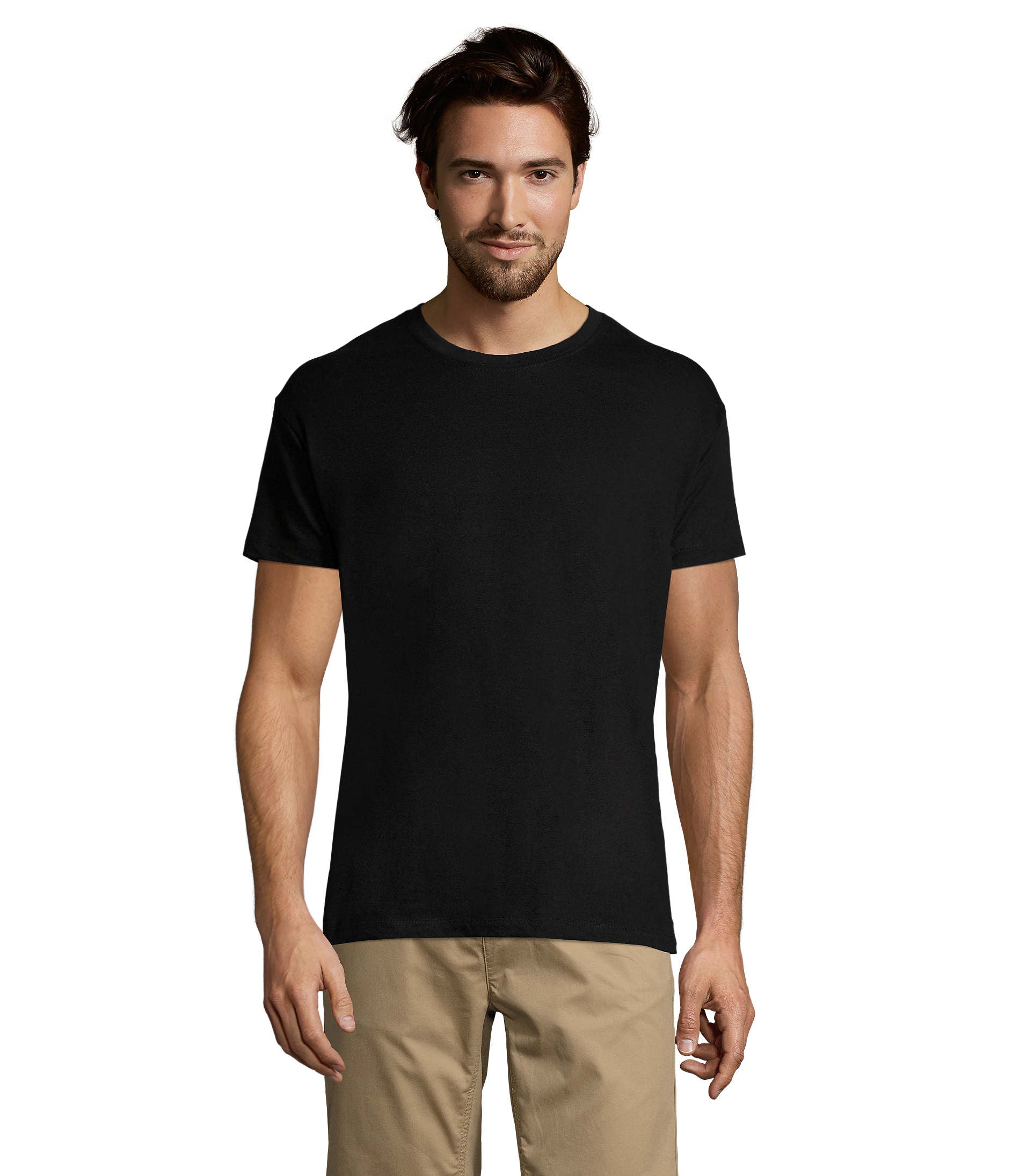 Camiseta Sols REGENT CRO NEGRO PROFUNDO 309 150 g/m²
