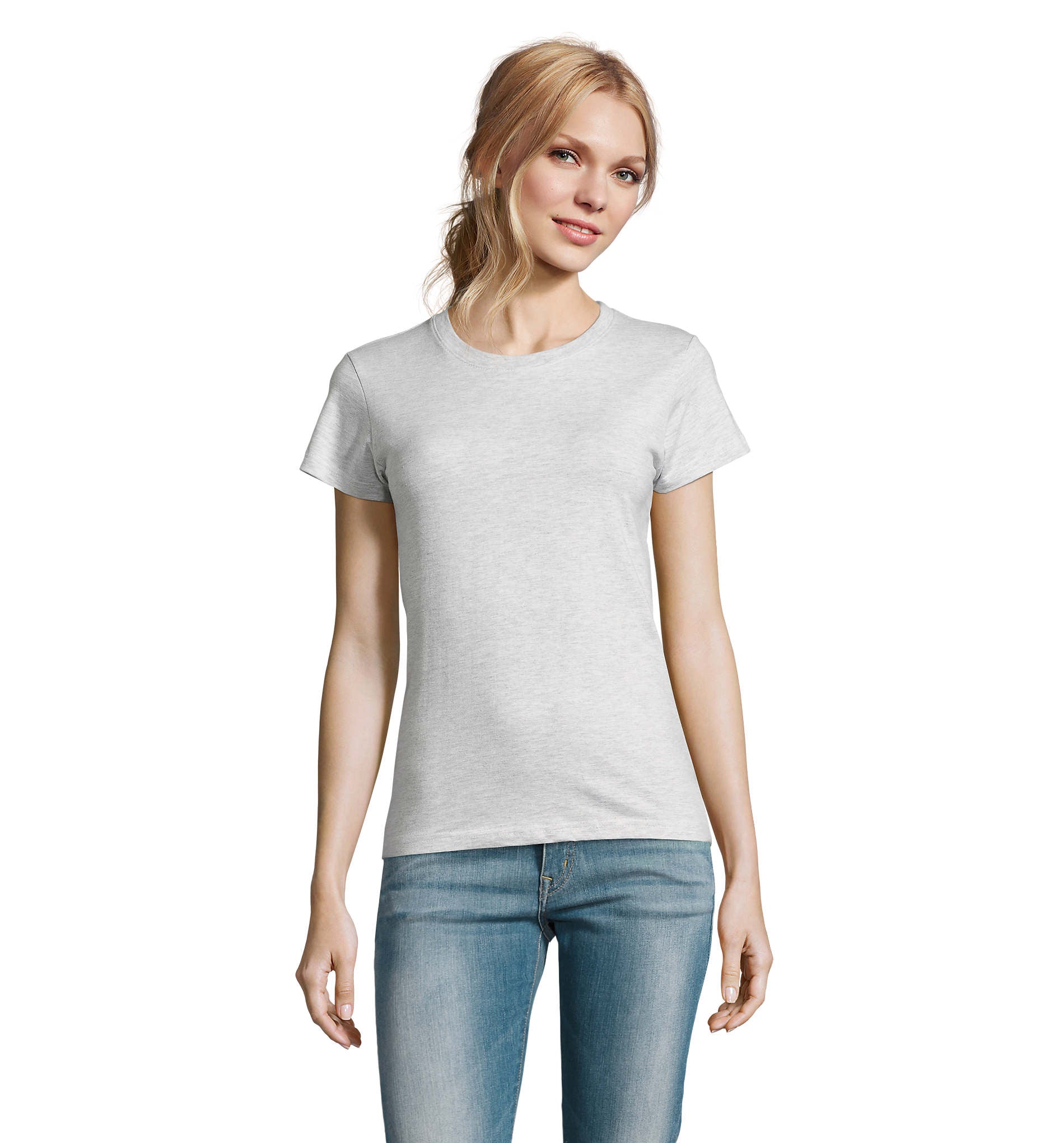 Camiseta Sols IMPERIAL SRA ASH 300 190g/m²
