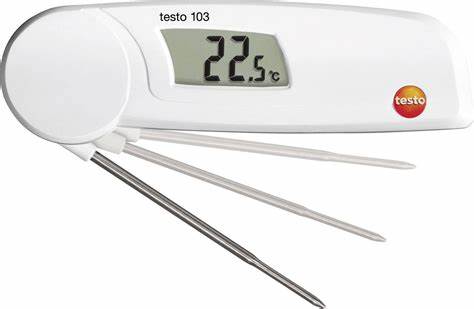 Termómetro TESTO 103 plegable. Sensor NTC (Rango -30+220ºC). 0560 0103