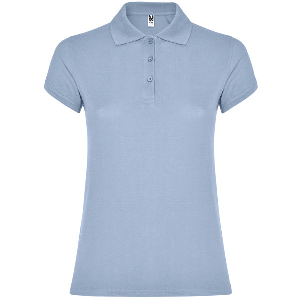 Polo ROLY STAR WOMAN Azul zen 263. 100%Alg. 200G.
