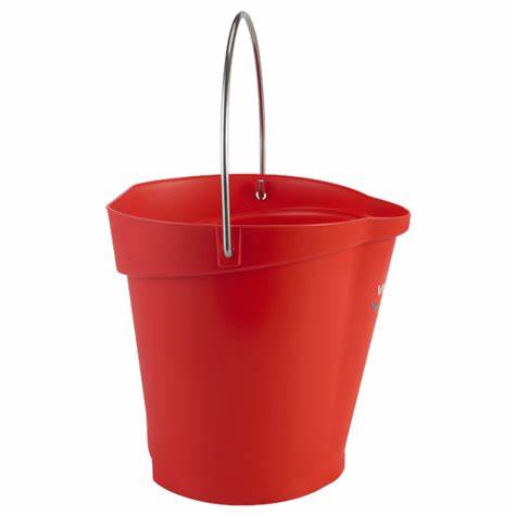 Cubo Vikan 56884 6L ROJO Alimentación.