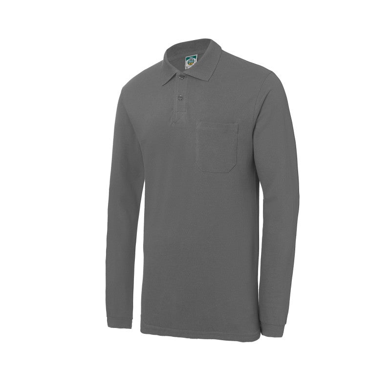 Polo Monza 3011 GRIS 09 M/L 100%Algodón 190G.
