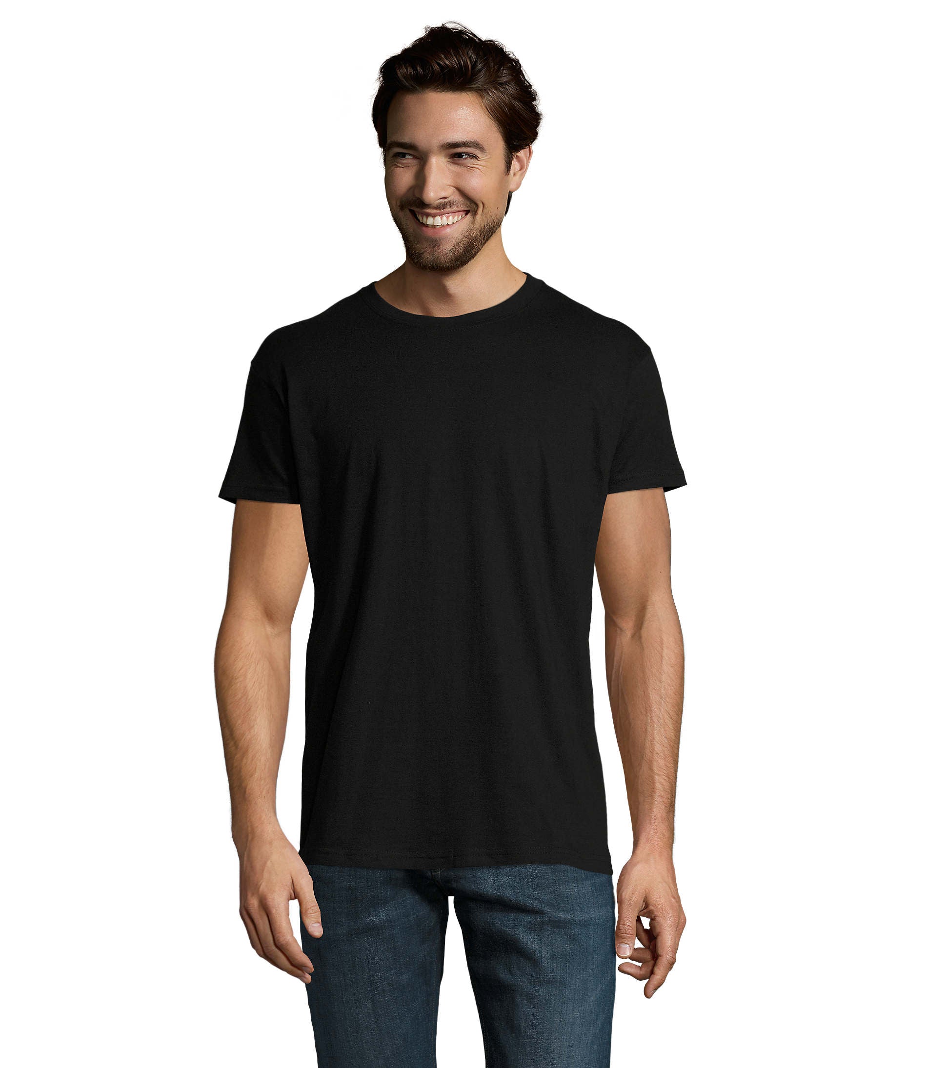 Camiseta Sols IMPERIAL CRO NEGRO PROFUNDO 309 190g/m²