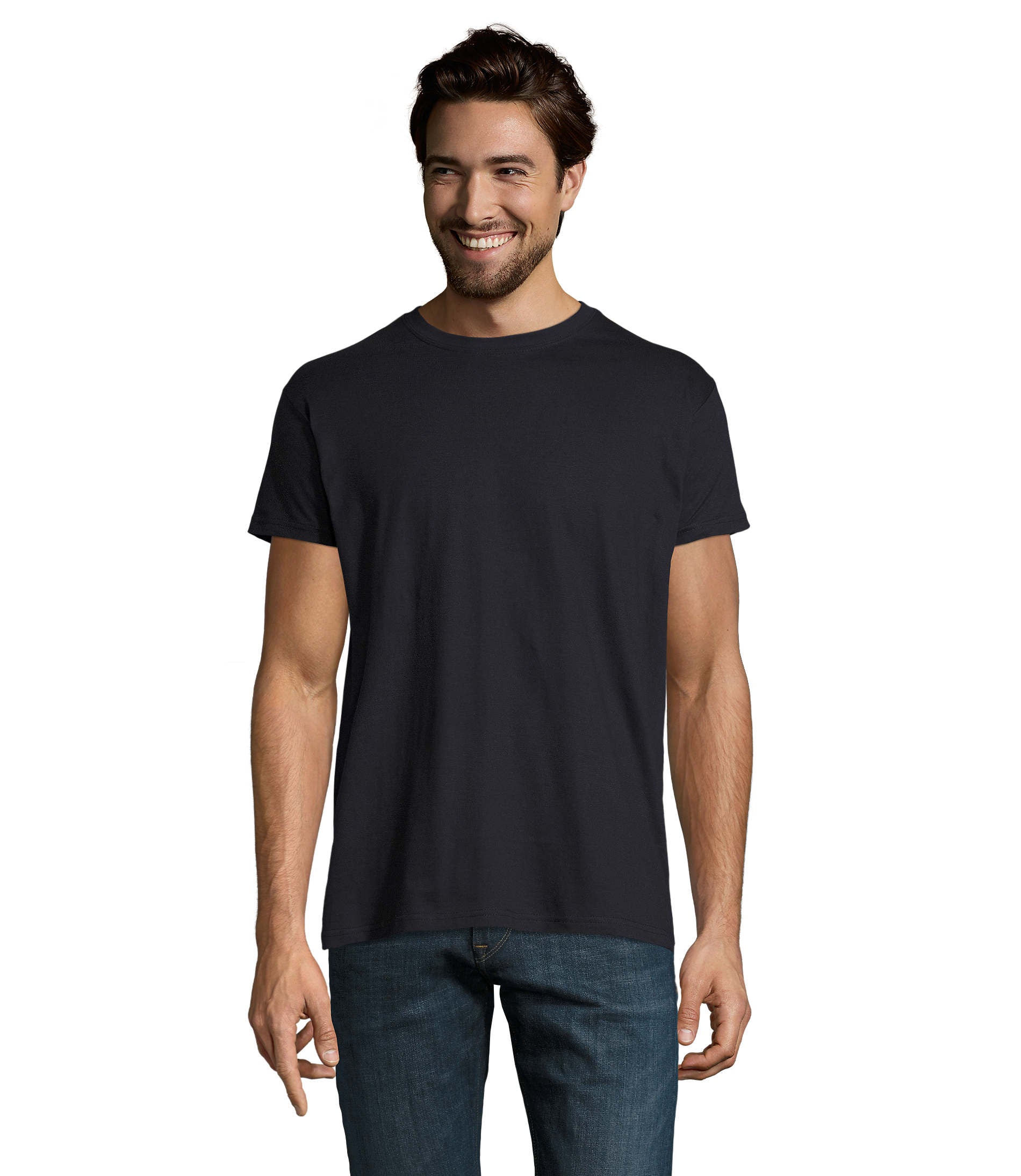 Camiseta Sols IMPERIAL CRO AZUL MARINO 318 190g/m²