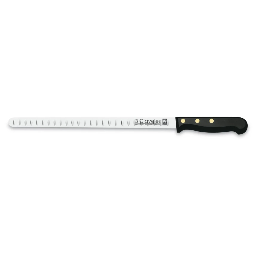 Cuchillo 3 Claveles 00965 Jamonero 29cm ALVEOLOS.