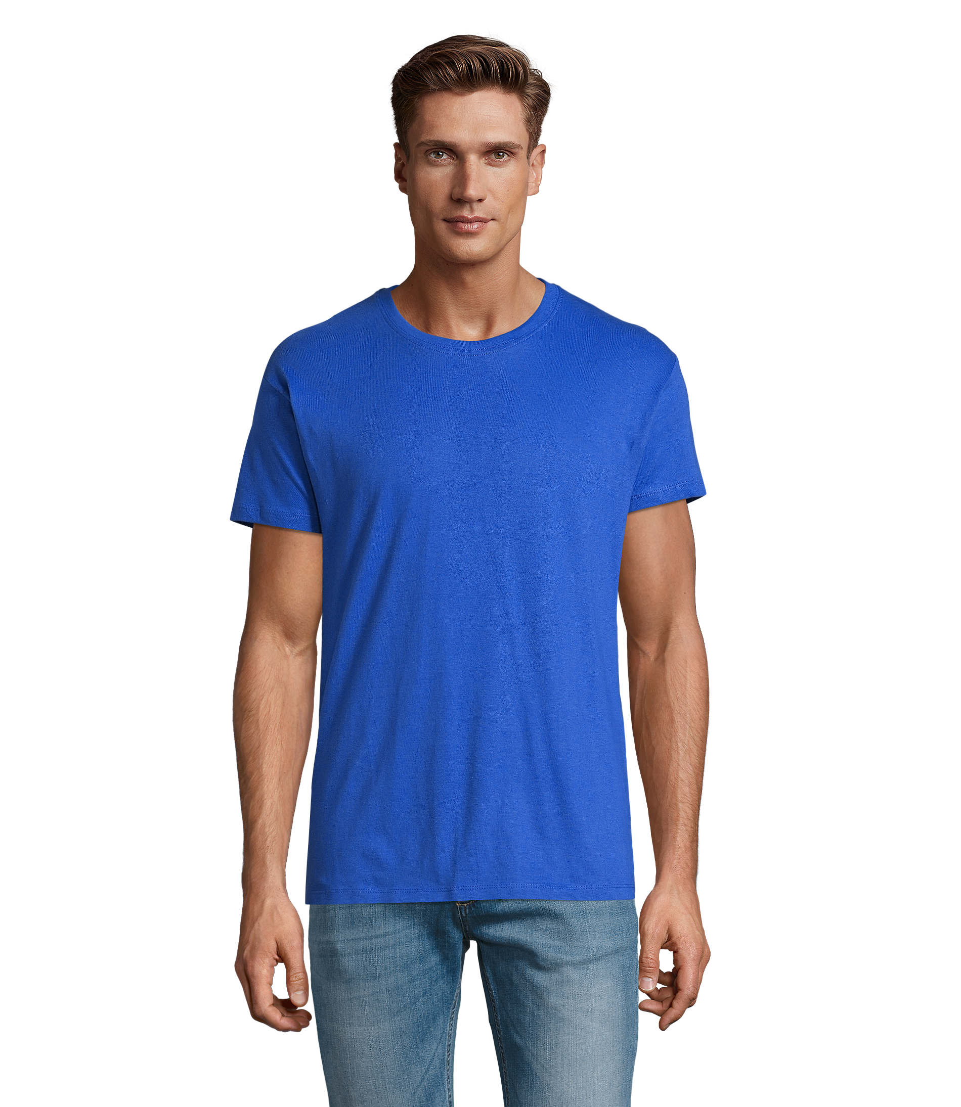 Camiseta Sols REGENT CRO AZUL ROYAL 241 150g/m²