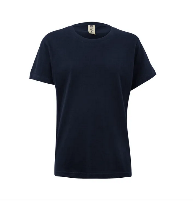 Camiseta VELILLA KIDS MK175CV AZUL MARINO 500. 100%Alg. 155G