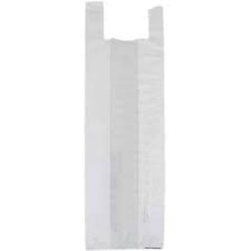 Bolsa Camiseta 42x80 cm G200 Blanca. Pack 50U (700)