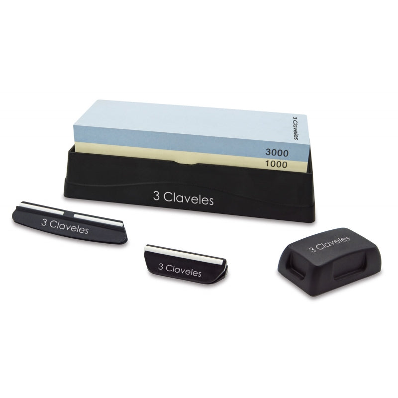 Set Piedra Afilar 3 Claveles 09428 1000/3000