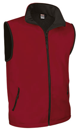 Chaleco Valento Softshell Tundra ROJO LOTO