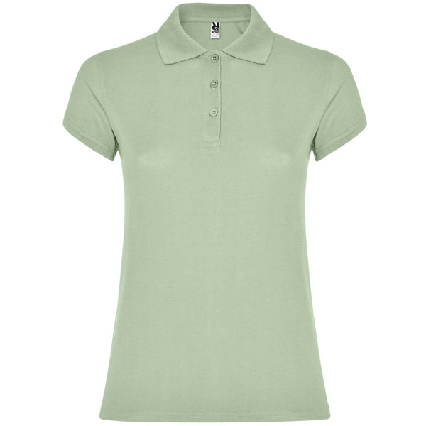 Polo ROLY STAR WOMAN Verde mist 264. 100%Alg. 200G.