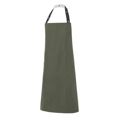 Delantal Monza 6419 KAKI con peto unisex.
