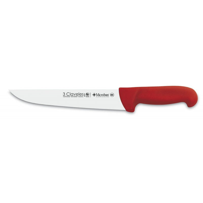 Cuchillo 3 Claveles 08039 Carnicero 26cm ROJO
