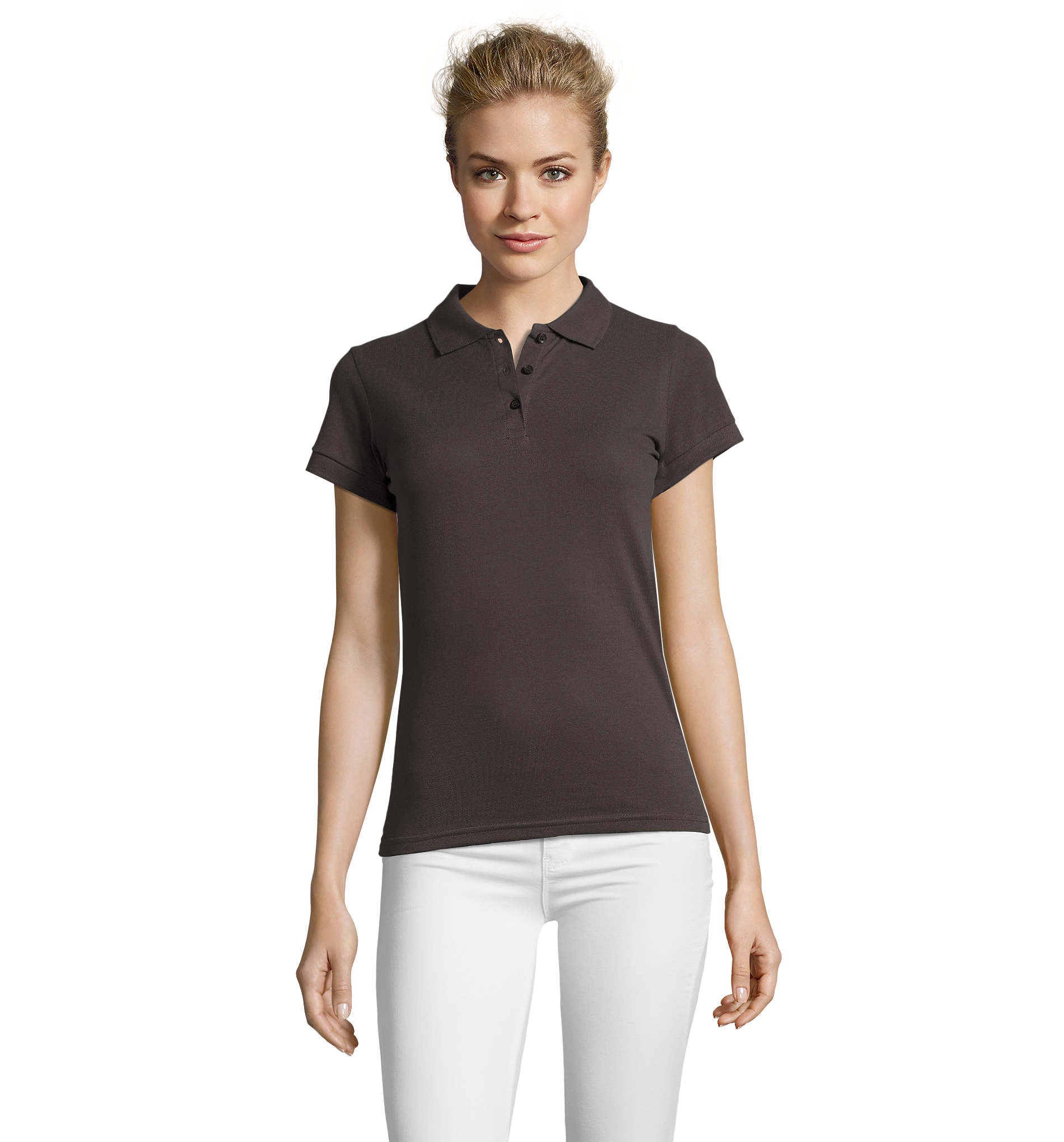 Polo Sols PERFECT WOMEN GRIS OSCURO 384 180g/m²