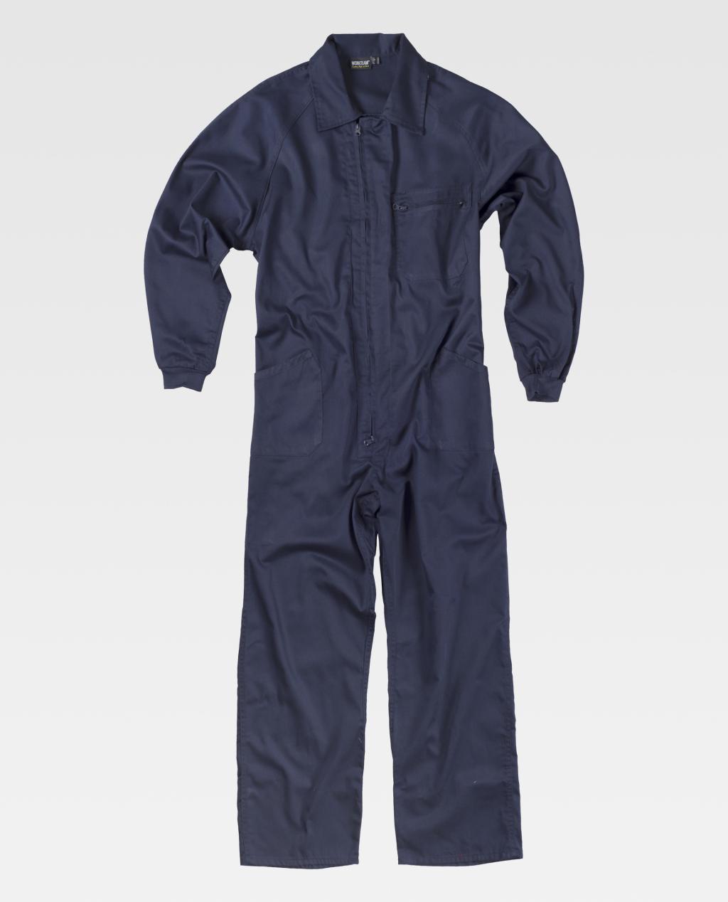 Buzo WORKTEAM B2000 MARINO (65%Poli-35%Alg) 200G.