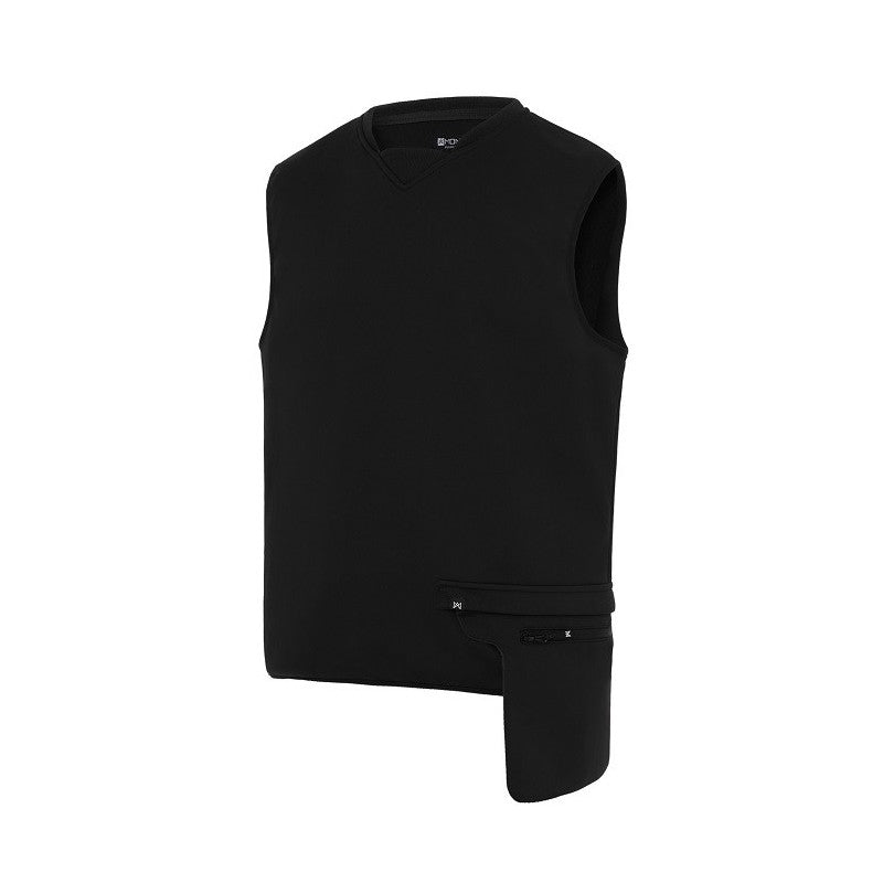Chaleco Monza 4031 Negro Growing Fit (bolso desmontable).