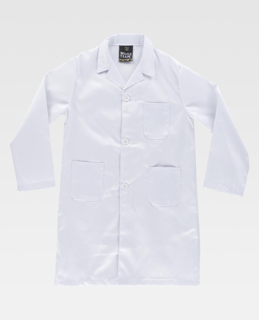 Bata WORKTEAM NIÑO B6800 Blanca.