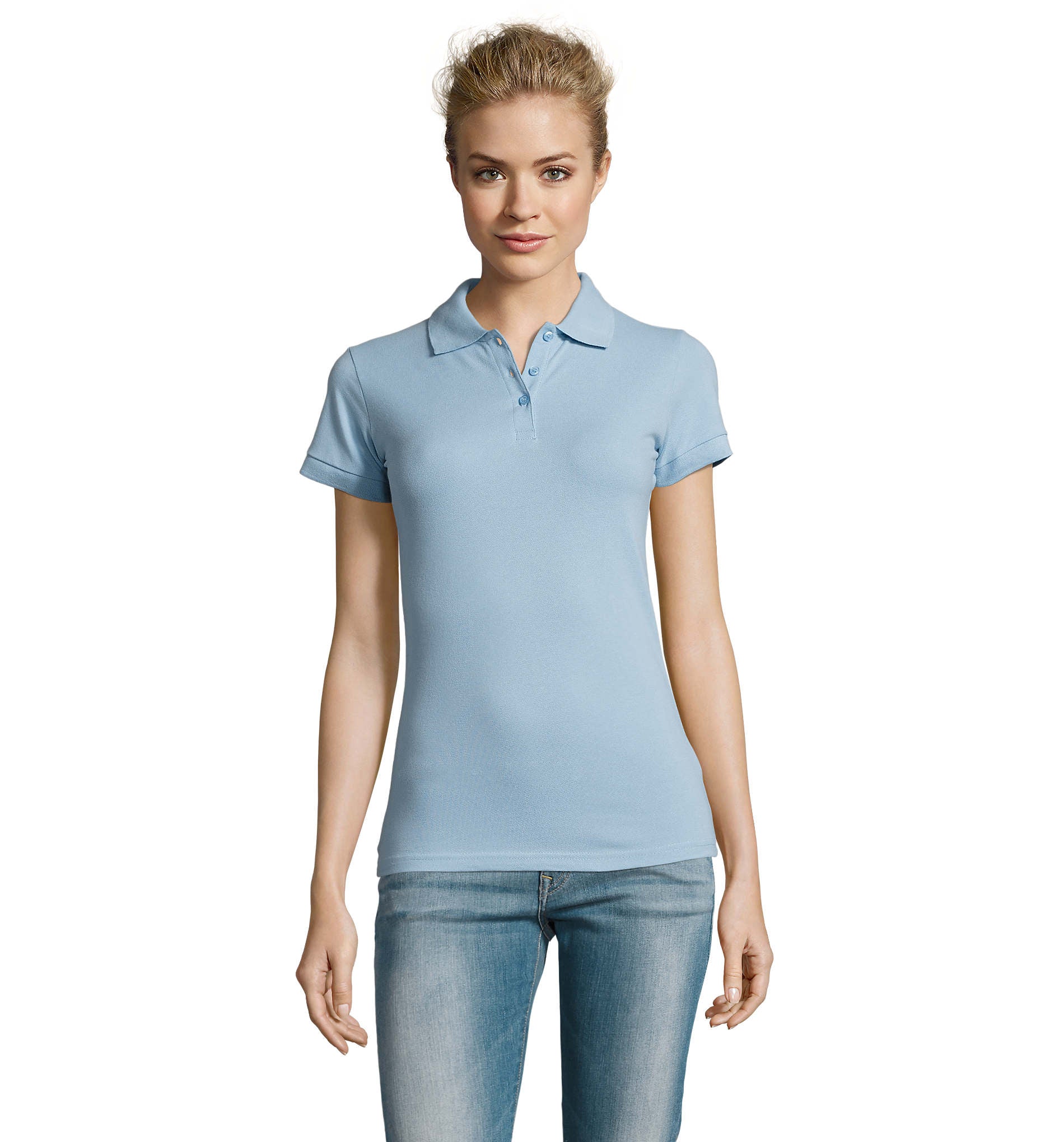 Polo Sols PERFECT WOMEN AZUL CIELO 200 180g/m²