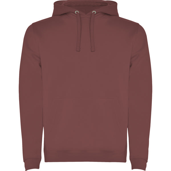Sudadera ROLY URBAN Rojo pálido 168. CAPUCHA 280G.
