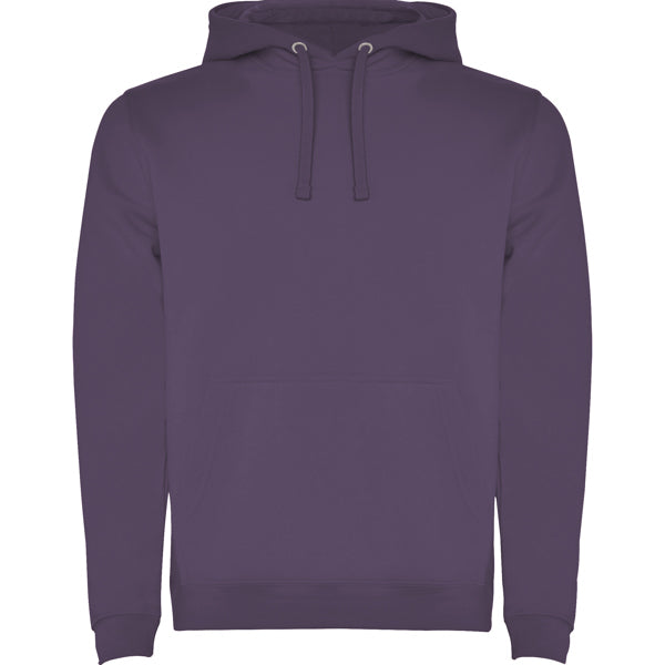 Sudadera ROLY URBAN Lila 121. CAPUCHA 280G.