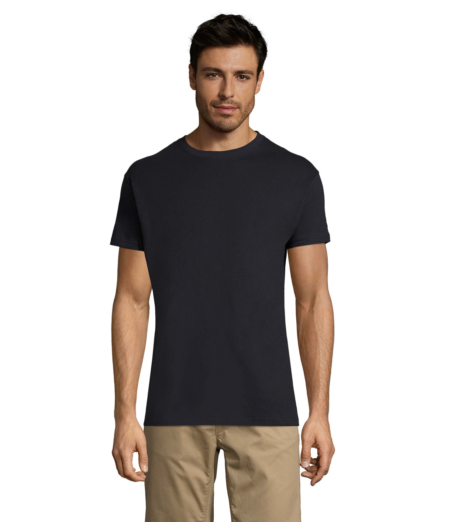 Camiseta Sols REGENT CRO AZUL MARINO 318 150g/m²