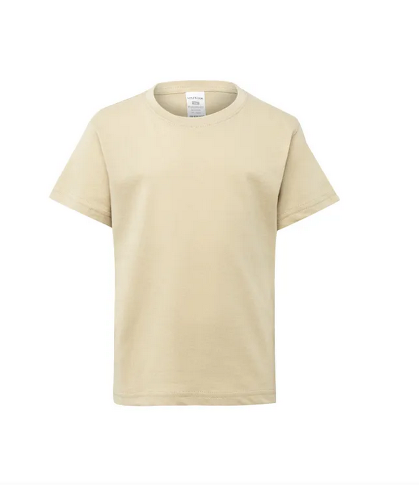 Camiseta VELILLA KIDS MK175CV BEIGE 103. 100%Alg. 155G