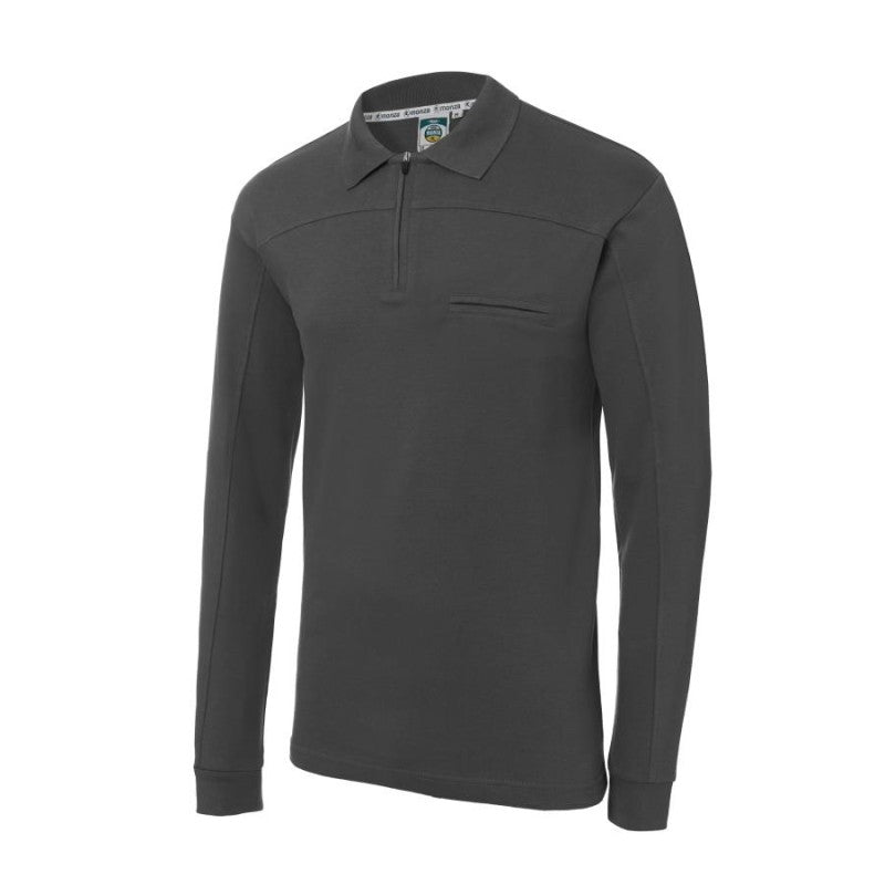 Polo Monza 4822 GRIS 09  M/L 100% Algodón 250G.