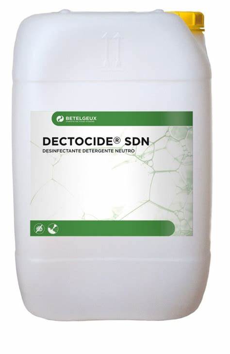 DECTOCIDE SDN 20Kg. Detergente desinfectante neutro.