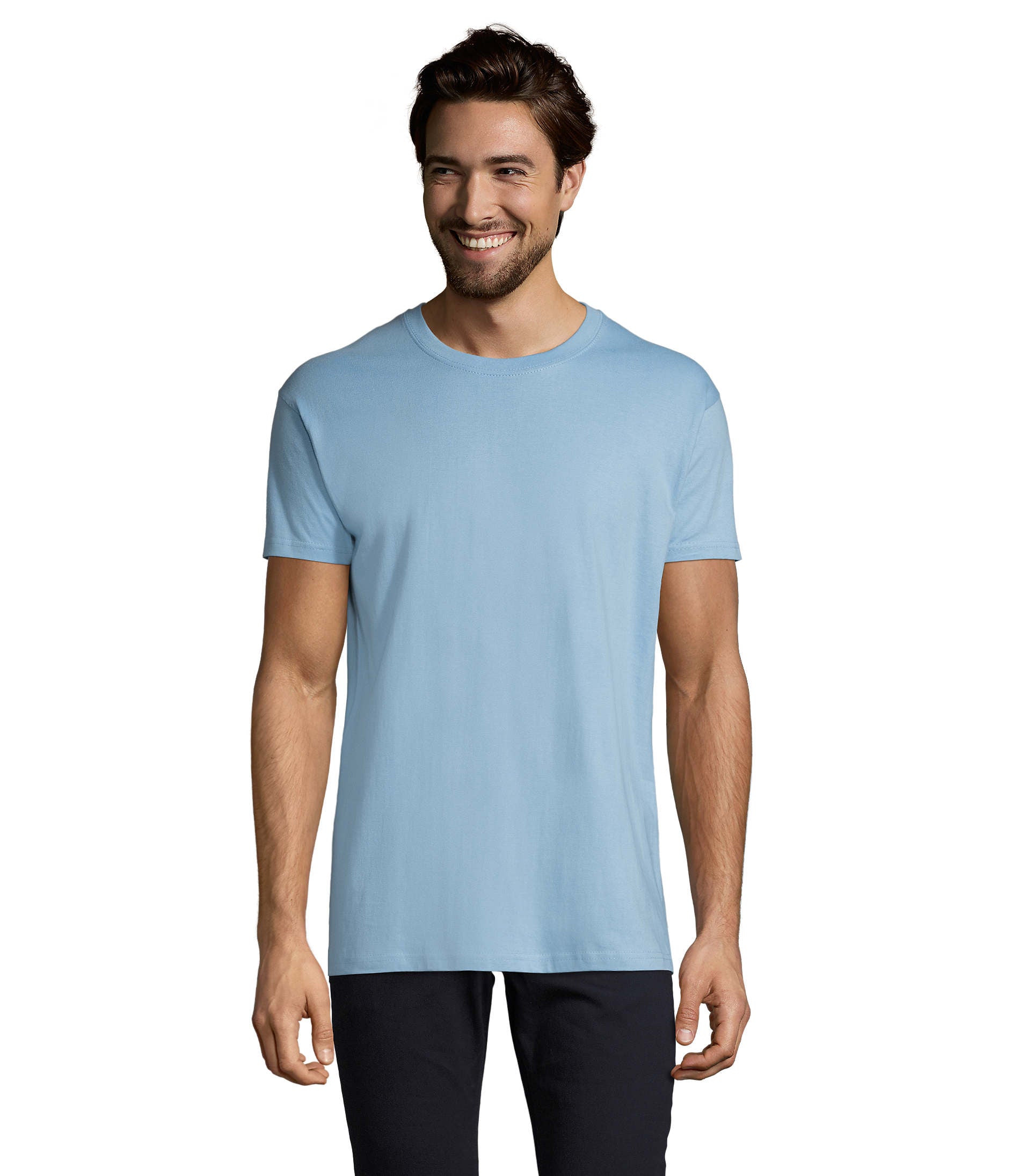 Camiseta Sols IMPERIAL CRO AZUL CIELO 220 190g/m²