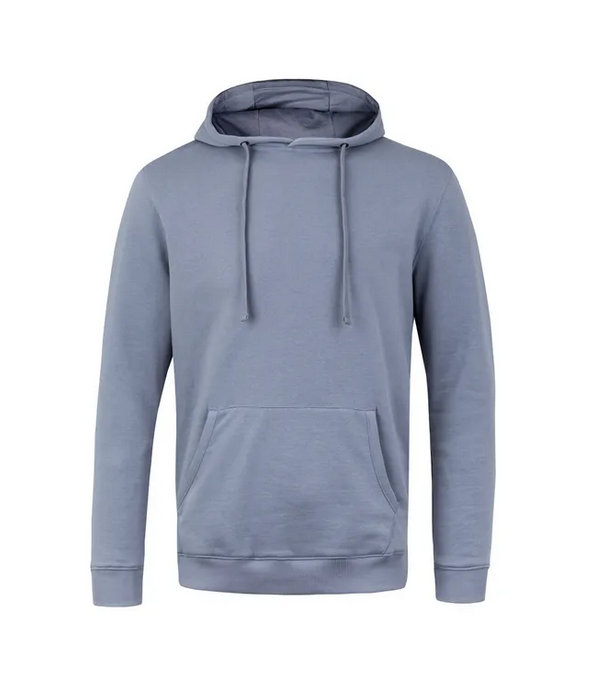 Sudadera VELILLA MK605V AZUL FOG 509 Capucha y canguro. 60%-40% 270G.